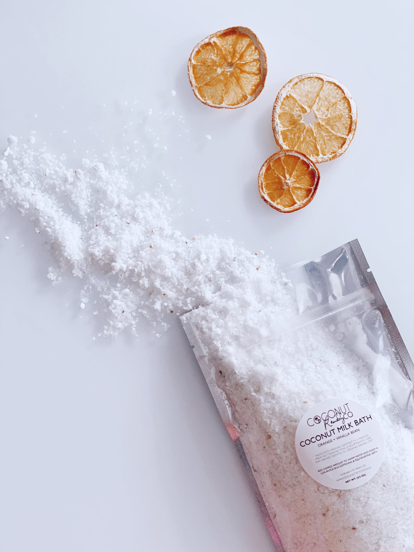 Vanilla Bean | Orange || Coconut Milk Bath 8.5 OZ.