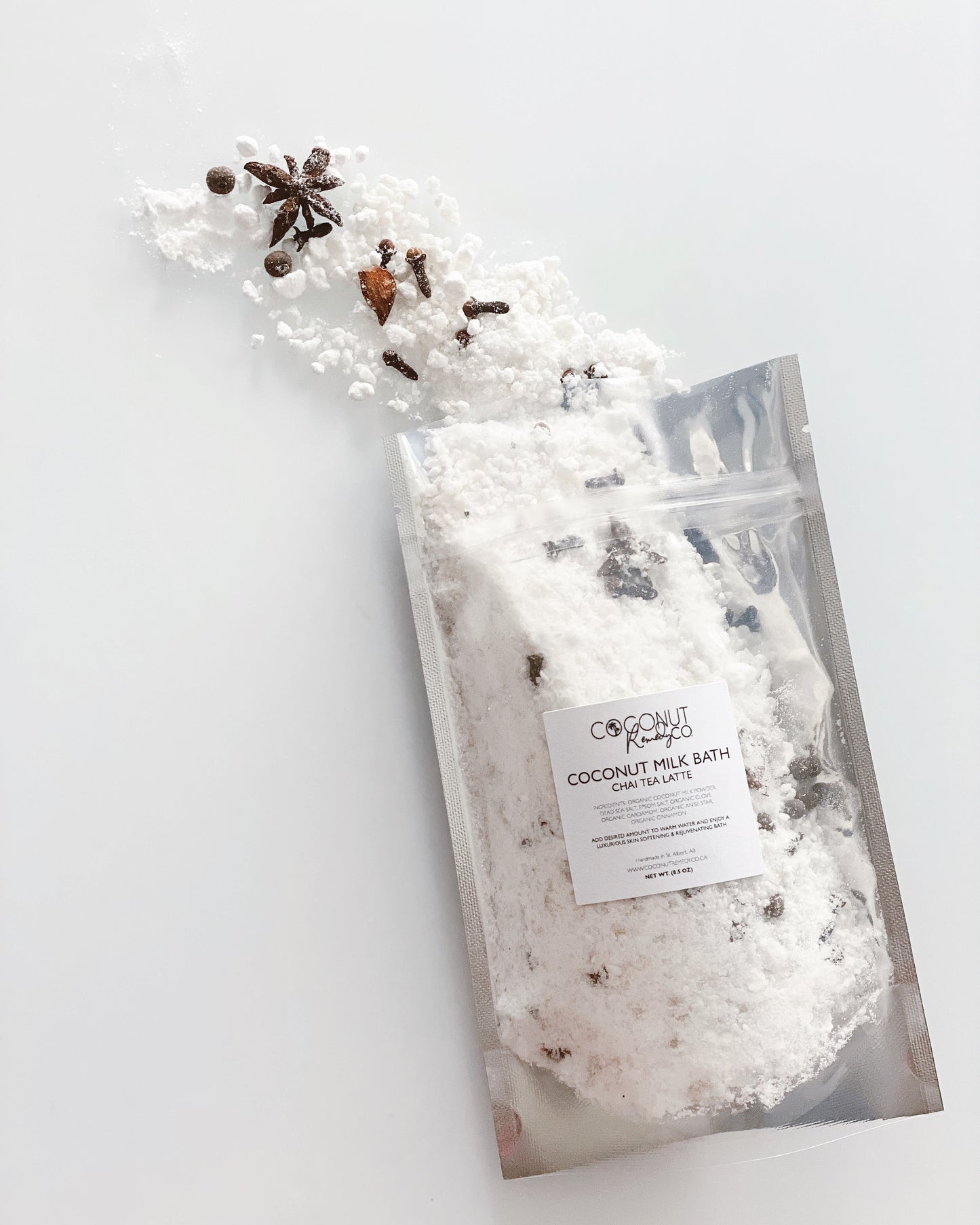 Chai Tea | Cinnamon | Cardamom || Coconut Milk Bath 8.5 OZ