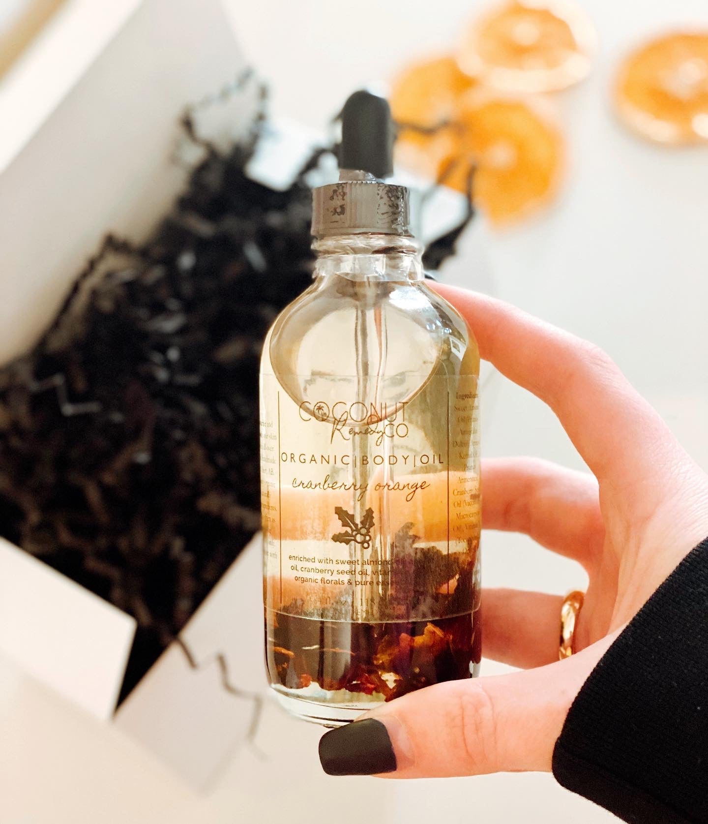 CRANBERRY + ORANGE || BODY OIL