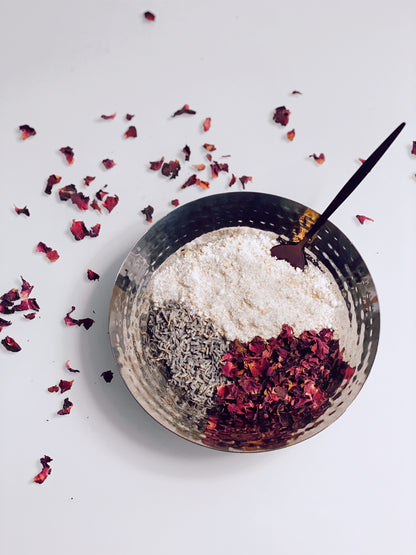 Lavender | Rose | Oatmeal || Coconut Milk Bath 8.5 OZ.