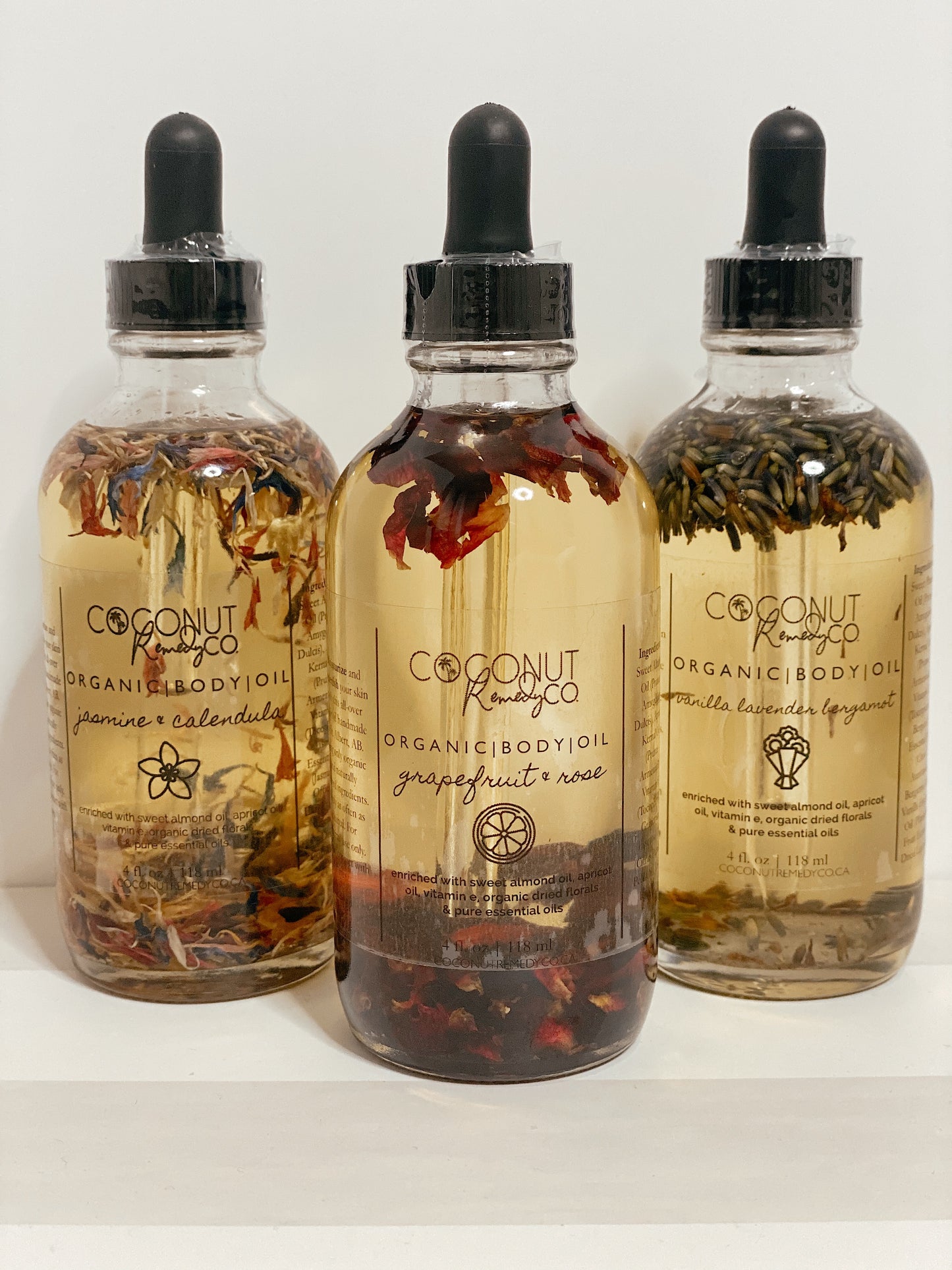 Lavender, Vanilla, Bergamot || All Over Body Oil